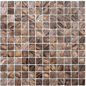 Brown Shell - basalt tile